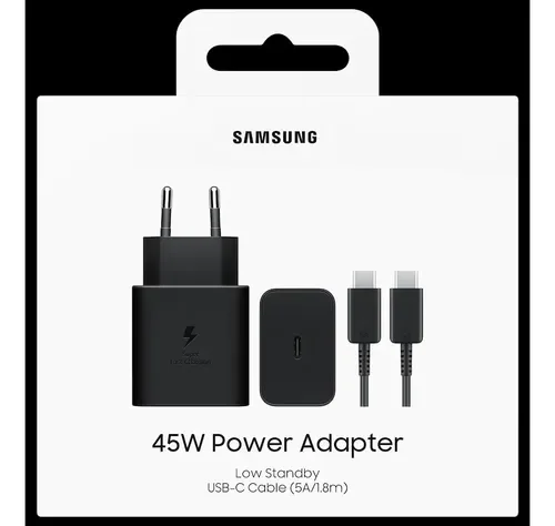CARGADOR PARED ORIGINAL SAMSUNG TIPO C 45W
